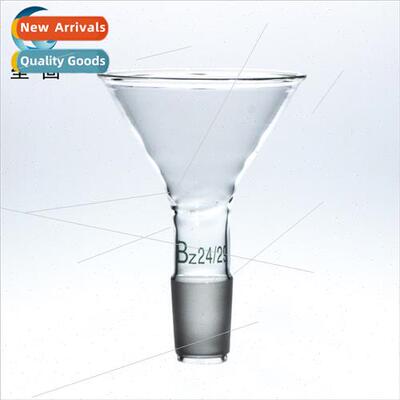 Filling funnel 90/24# glass funnel 9cm  mouth funnel 24 mout