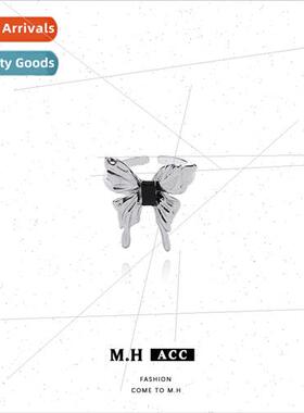 Metal Butterfly Ring No Color Loss che Chill Open Index Fing