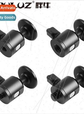 Metal Multifunction Mini Ball Head 3 8 Outer Thread 1/4 Oute