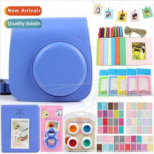 适用Polaroid mini8 8+ 9 Polka Dot Camera Bag Album Photo Fra