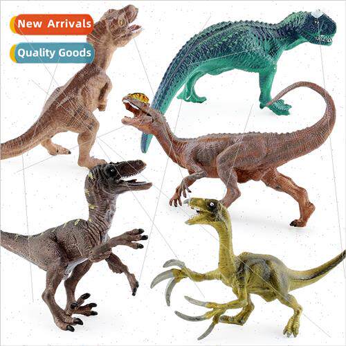 Animal Model Dinosaur  Solid Scytosaurus Double Crown Dinosa