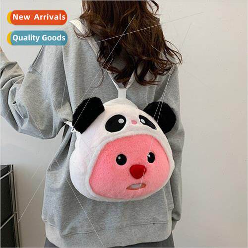 Beaver loppy shoulder crossbody bag cute cartoon Stchers sho