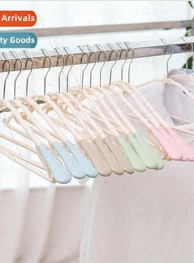 Clothes rack big head wide shoulder plastic hanging -slip cl