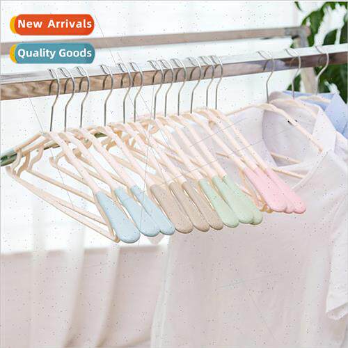 Clothes rack big head wide shoulder plastic hanging -slip cl