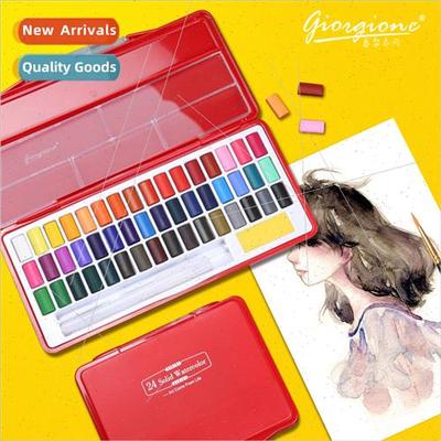 Solid Watercolor Paint Set 36 Colors 48 Colors Children Art