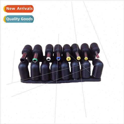 8-b elbow DC adapter computer power conplug 5.5*2.1 female t