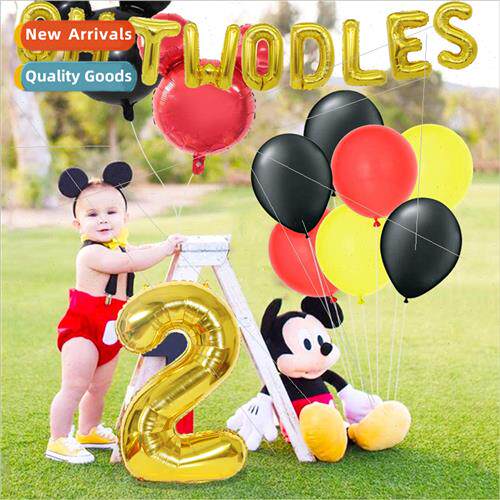 oh twodles 2 year old kids birthday party mickey balloon bir