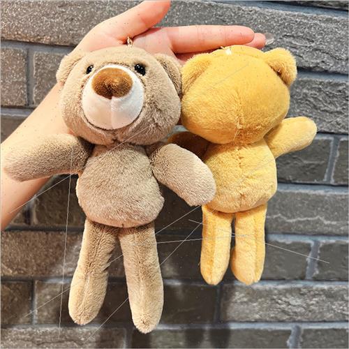 Cute bear doll pendant doll keychain charm wedding wedding p