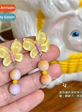 Handmade butterfly earrings spring summer earrings lively gi