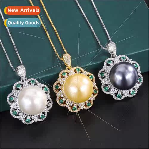 Europe simulation natural necklace female full diamond ho se
