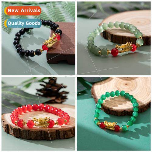 Dragon head beaded bracelet couple student jewelry bracelet