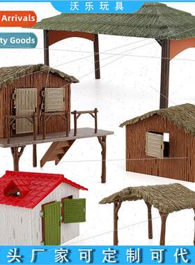 Micro landscape desktop sandbox scene ornaments animal farm