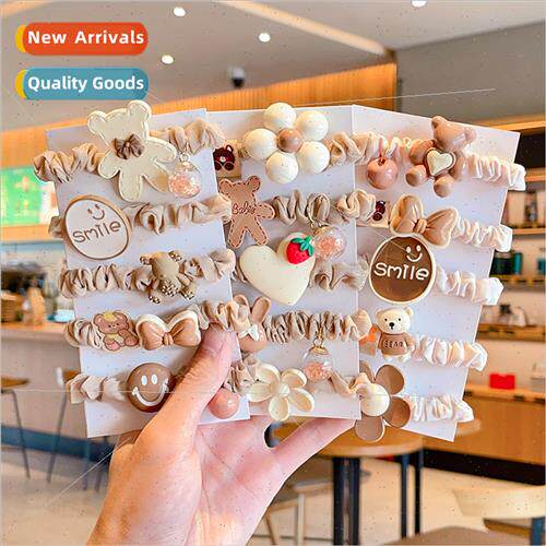 Girls headb2023 new children girls hair tie leather bhigh co