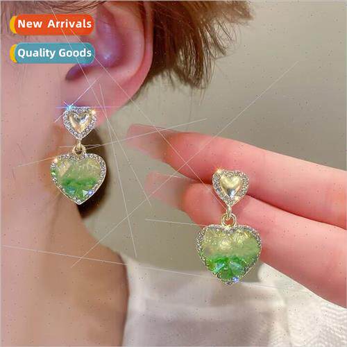 s925 silver needle Korea retro earrings ins cold wind ear je