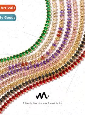 Europe does not lose color elegant pure color diamond zircon