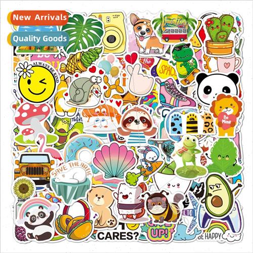 VSCO stickers 100 cartoon ins outdoor aesthetic graffi water