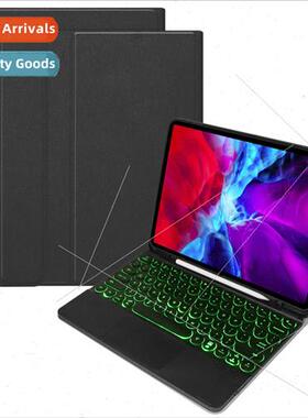 New iPad Pro 12.9 Seven Color Backl Mouse Touch Bluetooth Ke