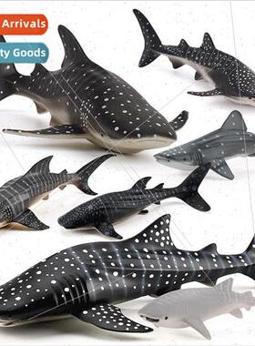 Deep sea marine life large whale shark shark model trumpet o