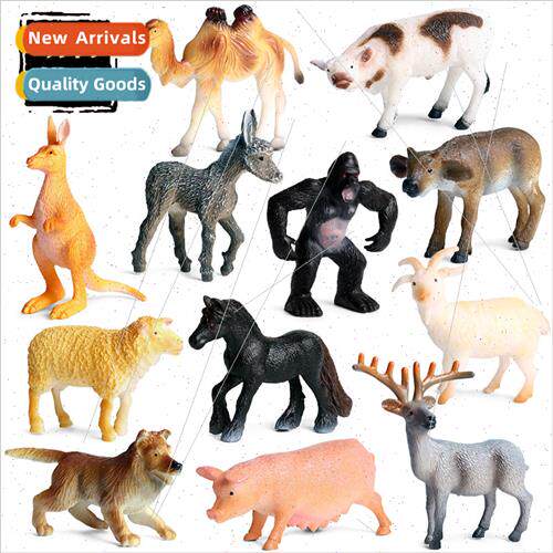 Animal model orangutan kangaroo horse cow sheep pig donkey d