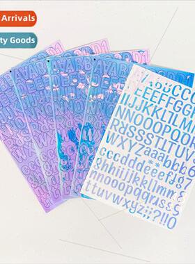 Number Stickers Phantom Color Vinyl -Adhesive WaterproDecora