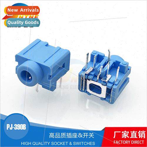 Audio socket PJ-390B dual-channel multi-color 3.5MM power ja