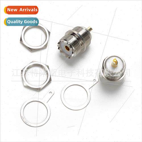 RF Coaxial Connectors UHF Female Solder UHF-KY All Copper wh