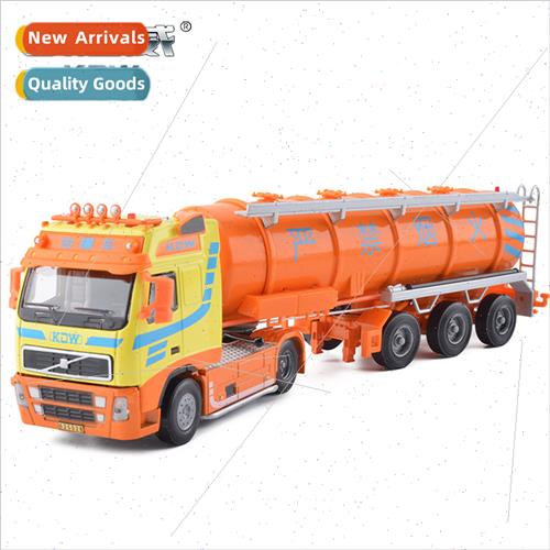 1:50 alloy tanker truck petroleum transporter model color bo