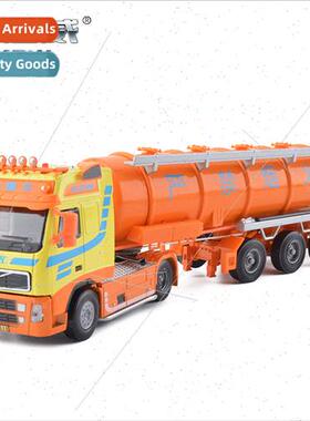 1:50 alloy tanker truck petroleum transporter model color bo