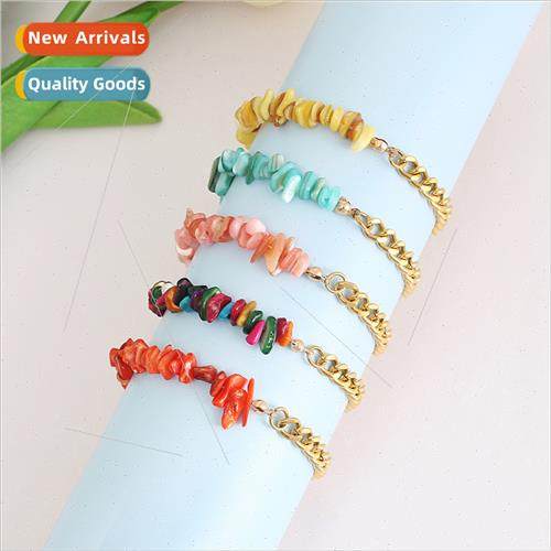 Europe summer vacation colorful irregular natural shells gol