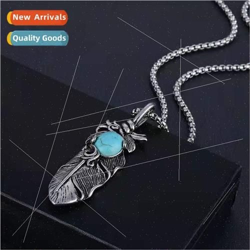 Metal leaf pendant fashion encrusted gemstone necklace nd me