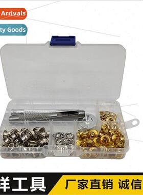 100pcs 400# Air Eyelet Cock Eye Button 6MM Set Installation