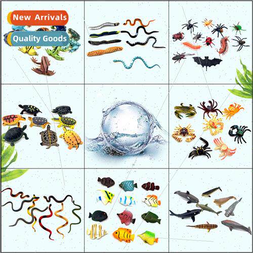Insects animals model toys Modeled in styles realistic image