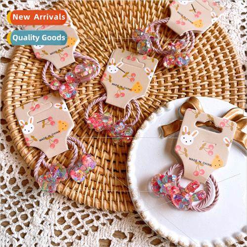 Korea children hair accessories sequins bow hair bcute carto