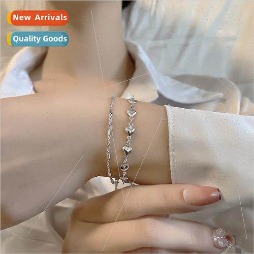 Heart to Heart BFF Bracelet Wrap Around Heart Chain che Hear