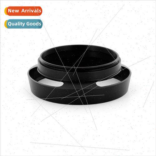 40.5mm Black Metal Cutout Hood Aluminum Sunshade Screw-in Un