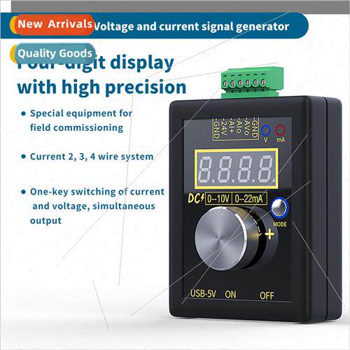 handheld 0-10V 0-4-20mA analog voltage current signal genera