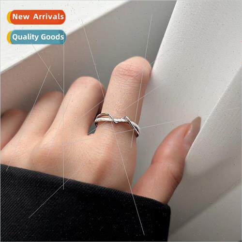 Geometric lines star ring women fashion index finger ring ni