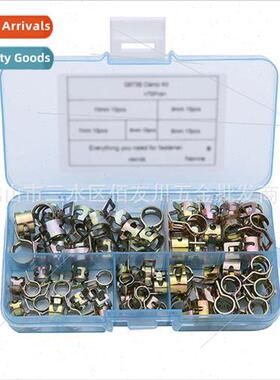 75PCS set Colored zinc plated elastic hoops M6-10 set Elasti