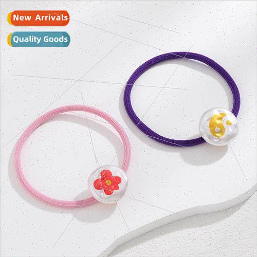 Pearl Printed HeadbWomen Pearl Printed Pattern Flower Bagua