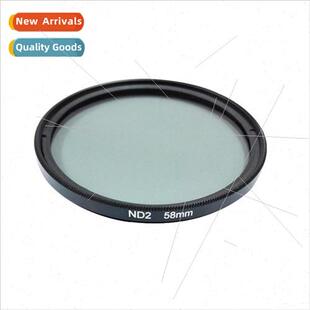 DSLR Camera Lens ND Medium Gray Densy Reduction Filter 25-58