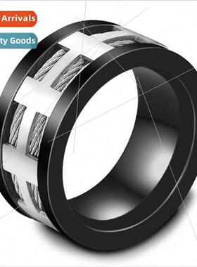 Europe Ins Stainless cable wire waiya between black ring fin