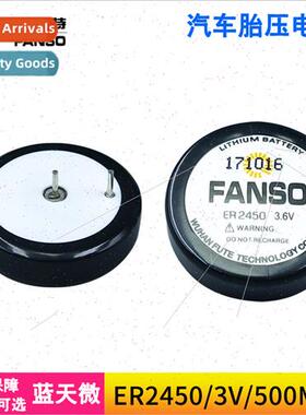 Button Cell Battery ER2450 3.6V TPMS Tire Pressure Battery T