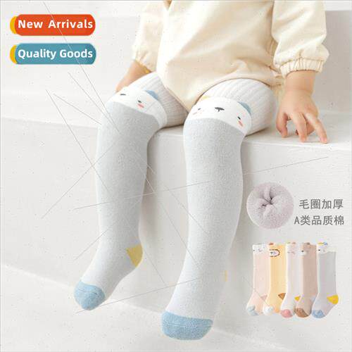 22 years new fall and winter terry thickened baby socks long