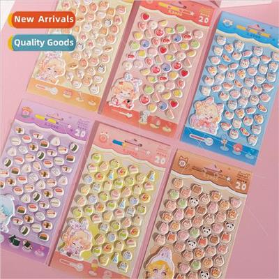 Foam stickers cute animal fru cake creative elimination cell