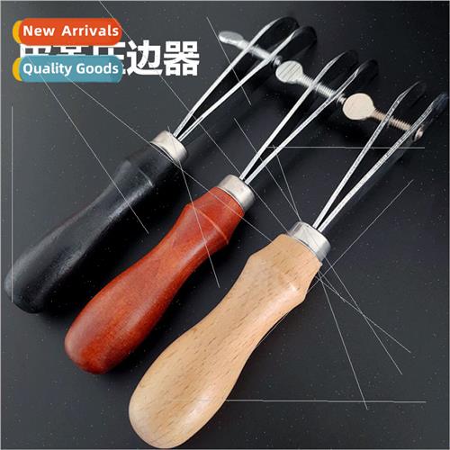 Leather Creasing Edger DIY Handmade Edger Scribe Spacing Edg