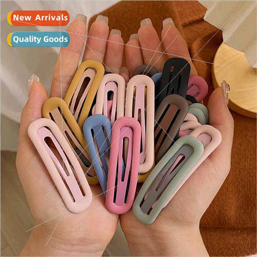 Candy color bangs clip broken hair clip no trace side hair c