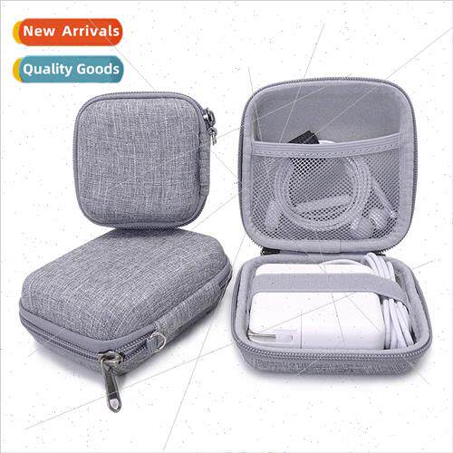 Laptop power pack EVA hard shell headphone data cable storag