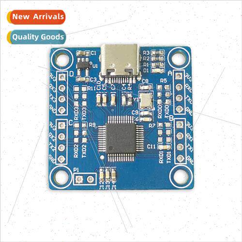 USB to 4-channel TTL 4-channel USB to Serial Downloader UART