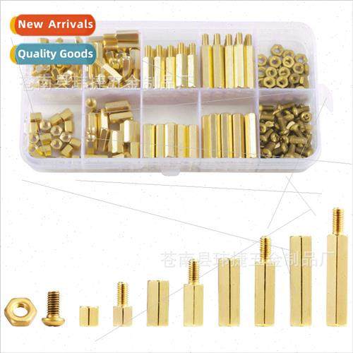 180pcs M4 Hex Female Hex Separator Insulated Copper  ngle He