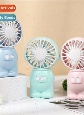 Spaceman office desktop small fan usb rechargeable student f